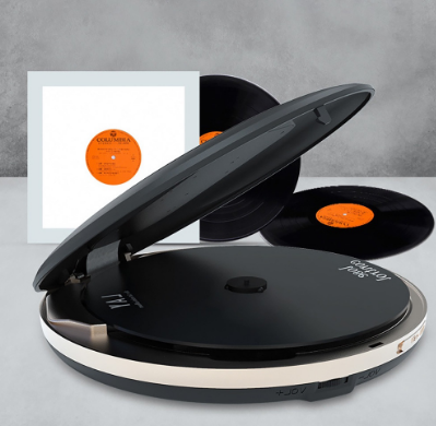 HOTT CD903TF Portable CD Player, Player with Headphones, BT 5.0 Bluetooth, FM Transmitter Function, with LCD Display