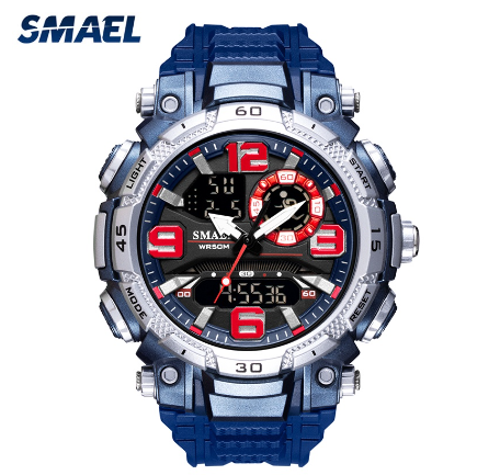 SMAEL Original Men's Watches Top Brand LED Digital Fashion Male Military 50M Waterproof Sport Casual Creative Watch Men 1921 M001