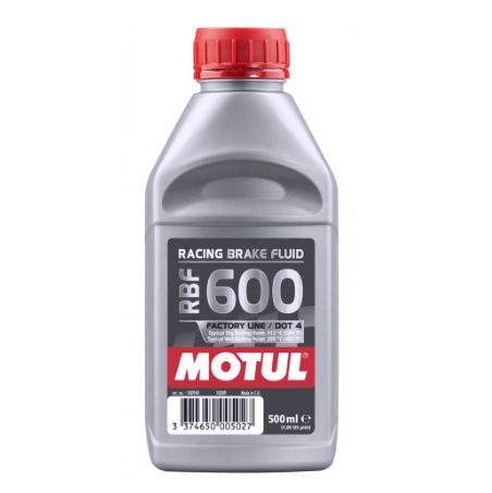 Motul RBF 600 100% Synthetic Racing Brake Fluid 500ml