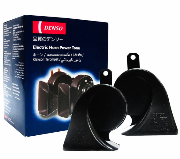 Denso Electric Horn Power Tone (Pair) 12V 6900 - 6020 Power Tone And Harmonics Sound Hornsa