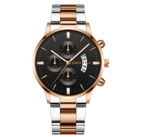 SYNOKE Men's Watch Business Quartz Watch Fashion Casual Six-pin Calendar Men's Watch Men's Watch Watch SILVER ROSEGOLD BLACK