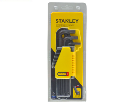 Stanley 69-256-22 9Pcs B/E Hex Key Ring Set 1.5-10mm