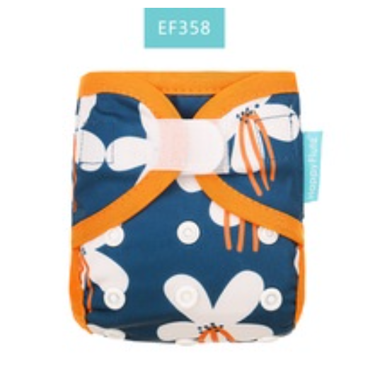 Happyflute Newborn Print PUL Design Snap Or Hook&Loop Eco-friendly Cloth Diaper Cover Baby Cloth Diaper CD7
