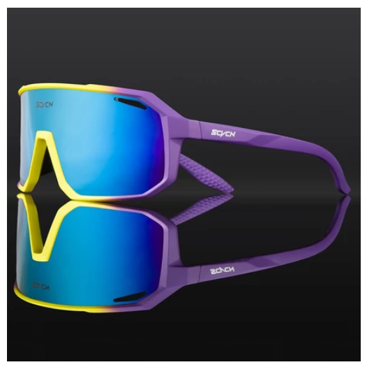 SCVCN New Cycling Glasses Outdoor Sports Casual Cycling Sunglasses for Men and Women UV400 06