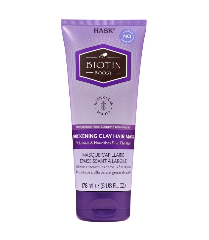 Hask Biotin Boost Thickening Clay Hair Mask 178ml