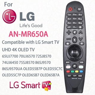 New AN-MR650A Replacement LG Smart TV UHD 4K OLED TV Magic Remote Control Without voice, pointer Function,Compatible with 65UJ7700 70UJ6570 72SJ8570 74UJ6450 75SJ8570 86SJ9570