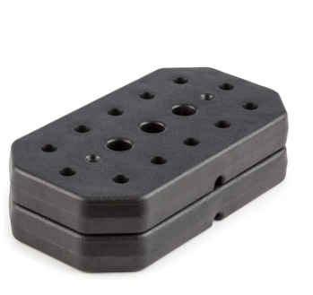 Body Tech PVC Weight Stack Spare Plates for Gym Machines 10.5 Pounds Each