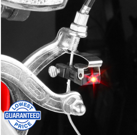 Waterproof Brake LED Red Light Mountain Bicycle Accessories