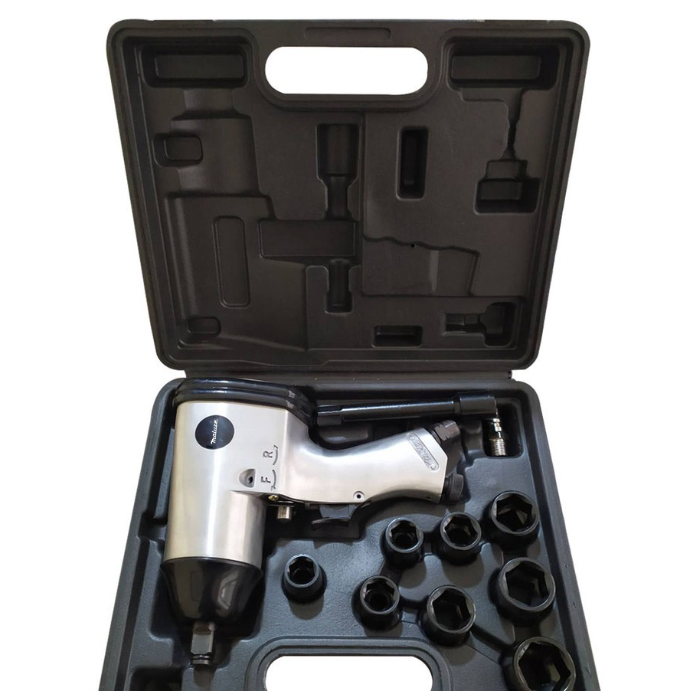 Air Impact Pneumatic Wrench (Silver)