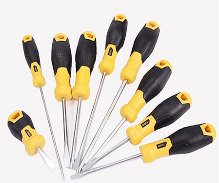 Deli Full Size Magnetic Flat Screwdriver High Quality Screw Driver EDL6330751