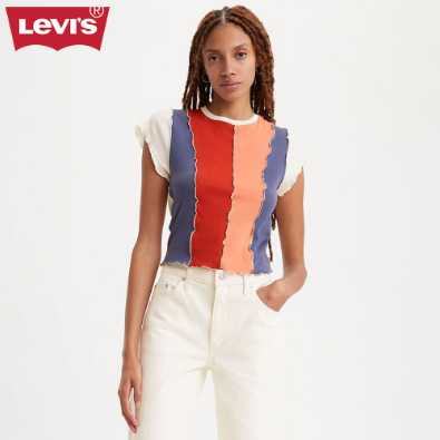 Levi's  Women's Inside Out Seamed T-Shirt A5917-0000