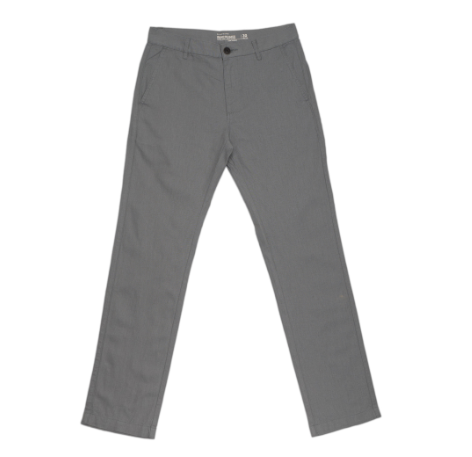 GIORDANO Men's Cotton Linen Pants  - Dk Grey