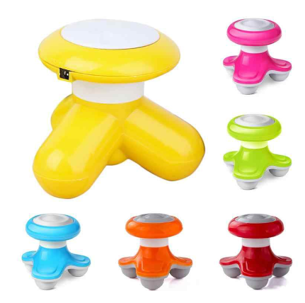 Mini Portable Multi Triangle Massager Electric Handheld Rechargeable USB Full Body Massage