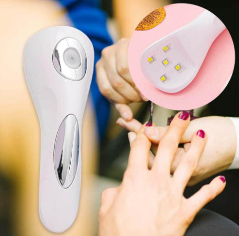 Handheld Nail Dryer Lamp 18w Uv Led Drying Polish Nails Art Tools