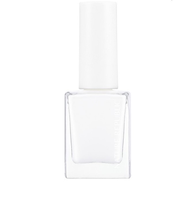 Nature Republic Color & Nature Nail Color 28 White Cream