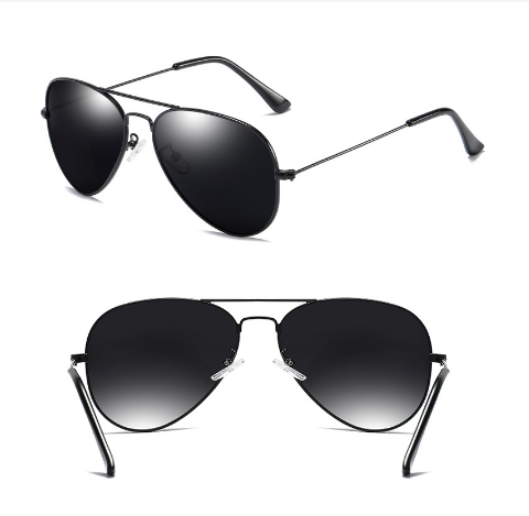 COD Polarized sun Eyeglass Driving Sunglasses For Men Women Classic Aviator Sunglasses UV Mirrored Lens Retro Shades