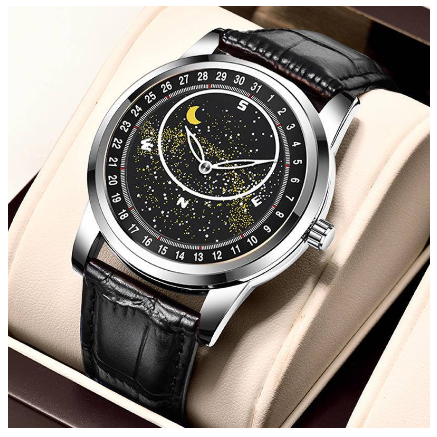 Men's Watch Automatic Authentic Business Waterproof Mechanical Luminous Stainless Steel Watch For Men Original 7