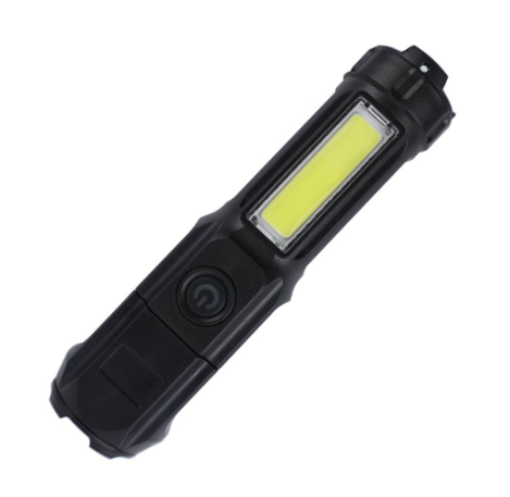 Outdoor LED Portable Flashlight Strong Light High Power Zoom Charging Tactical