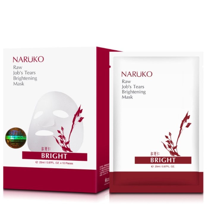 Naruko Raw Jobs Tears Pore Minimizing Mask 10 Sheets