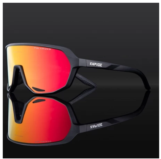 Kapvoe Cycling Glasses Outdoor Sports Shade Goggles UV400 Bicycle Bike Sunglasses Fashion Polarized Glasses KG30