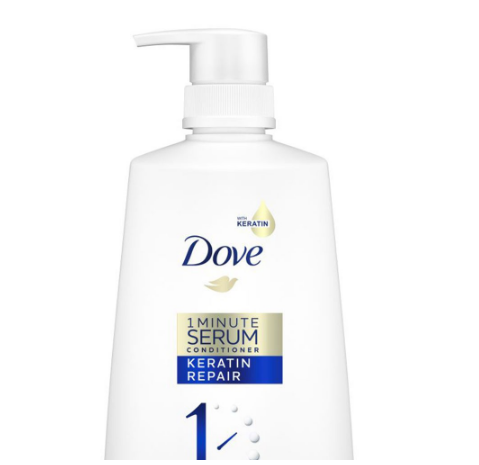 Dove 1 Minute Serum Keratin Repair Conditioner 650 ml