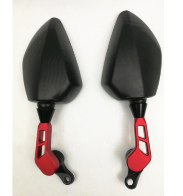 Motorcycle Side Mirror Big CNC Clear Universal