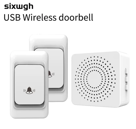 Door bell Wireless Doorbell residential doorbell 200M range 38 chime USB interface power supply