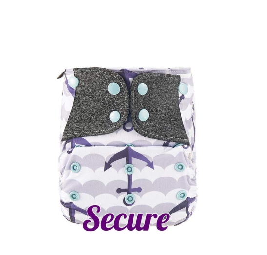 Booldeet Posh Cloth Diaper Newest Prints with 4-Layer Contoured Microfiber Insert S40