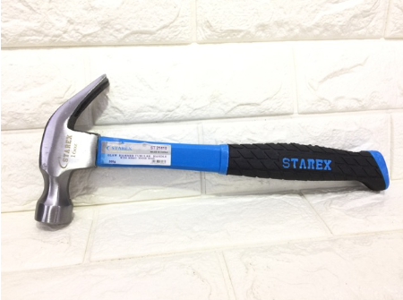 STAREX hammer blue rubber handle