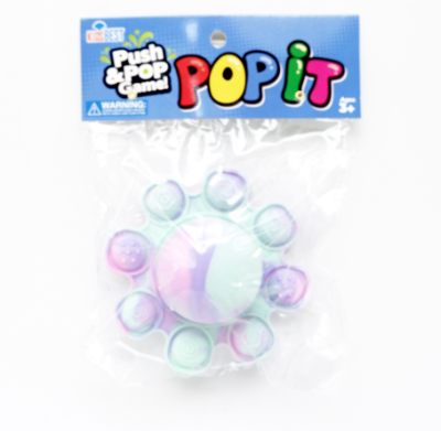 Push and Pop Game Small Octopus 12 cm Fidget Toy