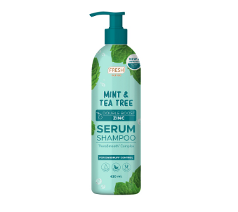 FRESH Hairlab Mint and Tea Tree Double Boost Zinc Serum Shampoo 430ML