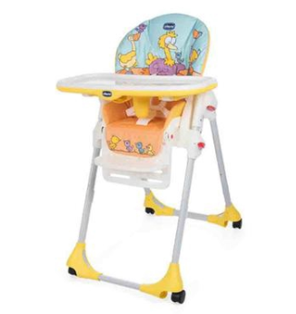 Chicco Polly Easy High Chair, Birdland