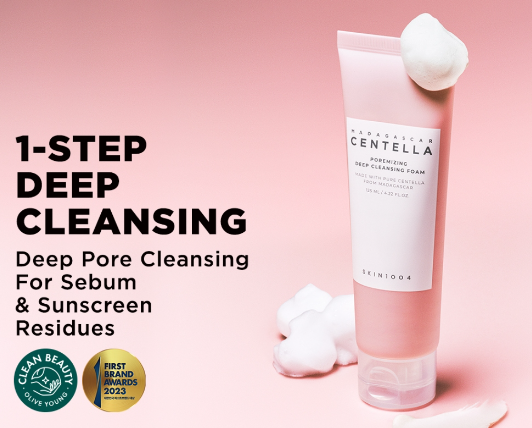 SKIN1004 Madagascar Centella Poremizing Deep Cleansing Foam 125ML