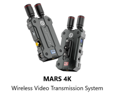 Hollyland Mars 4K Wireless Transmitter And Receiver 5G Video Transmission System 150M Range 66ms Latency APP Monitoring