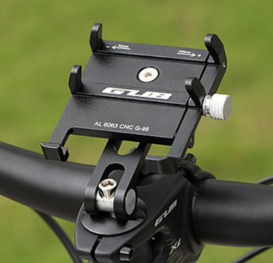 GUB G-95 Bike Phone Holder Four-claw 270 Degree Rotation Portable Aluminum Alloy Bike Navigation Bracket Cycling Accessories
