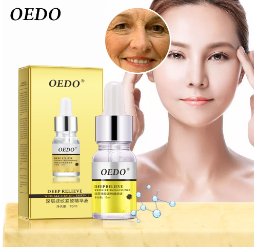 OEDO Deep Relieve Wrinkle Firming Essence Eye Serum Collagen Anti-Aging Eye Care Anti-Wrinkle Skin Care Nourishing Skin Eyes Cream