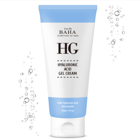 Cos De BAHA - Pure Hyaluronic Acid + Niacinamide Gel Cream 4 Fl Oz 120ML