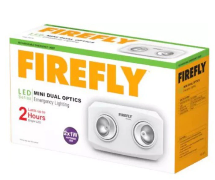 Emergency Light LED Mini Dual Optics FEL207L 230V AC 50/60Hz