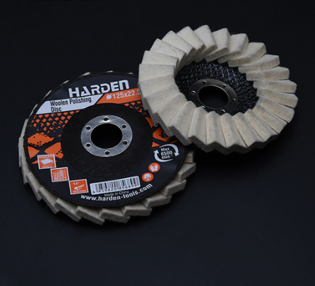 Harden 115,125 X 22.2mm Woolen Flap Disc With Fiberglass Base High Quality Factory Price Marble Diam