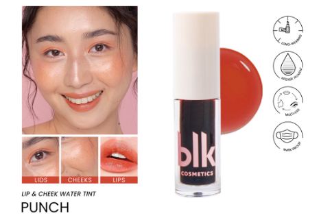 Blk Cosmetics Fresh Lip and Cheek Water Tint Punch