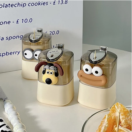 Creative Toothpick Holder Automatically Pops Up For Home Storage, Restaurant Toothpick Box