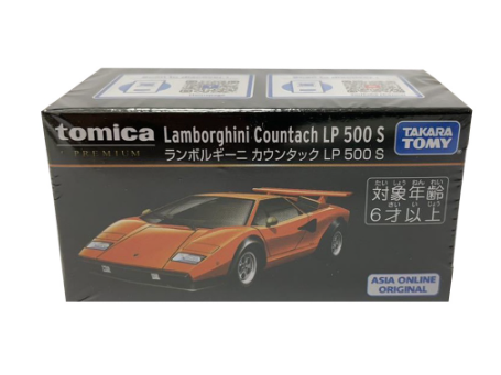 Tomica LP 500S Lamborghini Countach Die-cast Vehicle