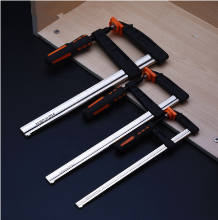 Harden Heavy Duty F Clamp (Professional) 50,80,120mm Tools Clamps Ratchet Quick Release Wood