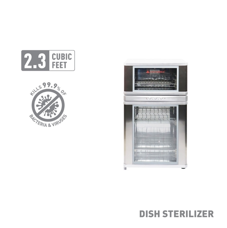 Hanabishi Dish Sterilizer HDS23CUFT | 2.3 cuft Table Top Dish Washer High Temperature Disinfection