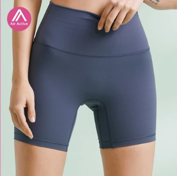 AirActive Leisure Women's Yoga Shorts Biker Shorts Sports Short Leggings High Waist No Front Seam