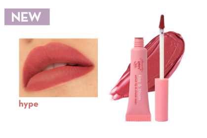 Generation Happy Skin Kiss & Bloom Velvet Lip & Cheek Stain in Hype