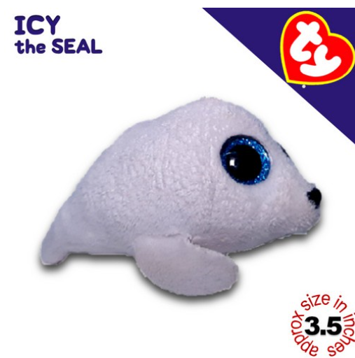 TY Key Clips-Chains Bag Charm Hanging Plushie Stuffed Toy Collection 1 PCC45