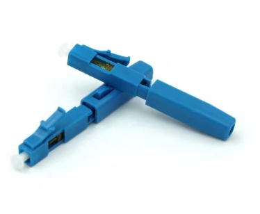 10PCS LC Embedded Type FTTH Fiber Optic Fast Connector LC UPC Fast Connector Single-Mode Fiber Optic Quick Connector