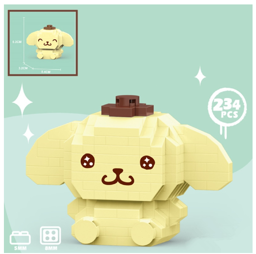 Building Block Toys Educational Toy Gift for Girls Desktop Decoration Cute LinaBeII L21