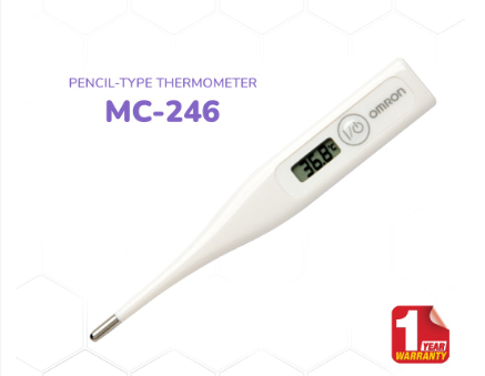 Omron MC-246 Digital Pencil-type Thermometer for Body Temperature